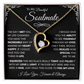 To My Beautiful Soulmate Necklace Husband to Wife Romantic Surprise Gifts