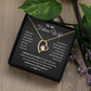 Necklace Gifts for Future Wife From Future Husband, Sentimental Jewelry Gift for Her
