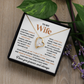 To My Beautiful Wife, I Love Spending Time With You - Forever Necklace