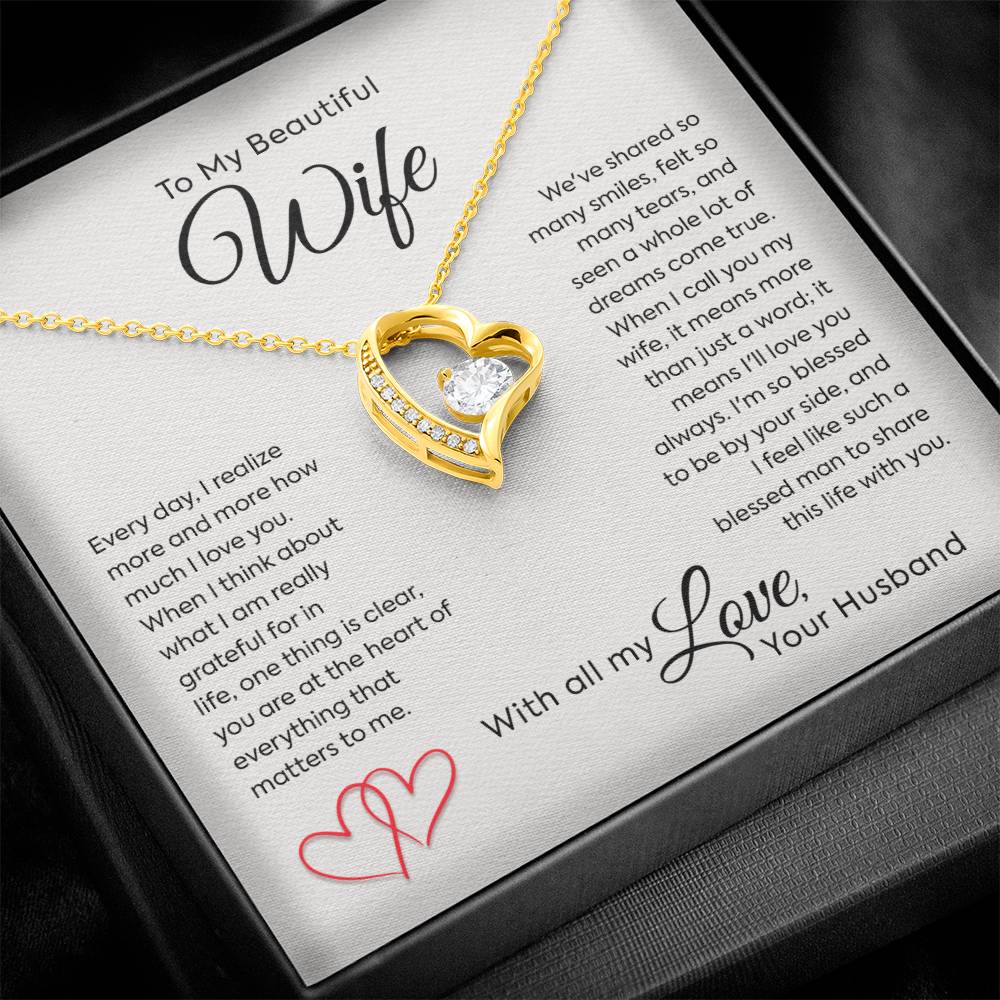 Soulmate Necklace for Women with Message Card & LED Box - Ideal Gift for Wife, Girlfriend on Special Occasions