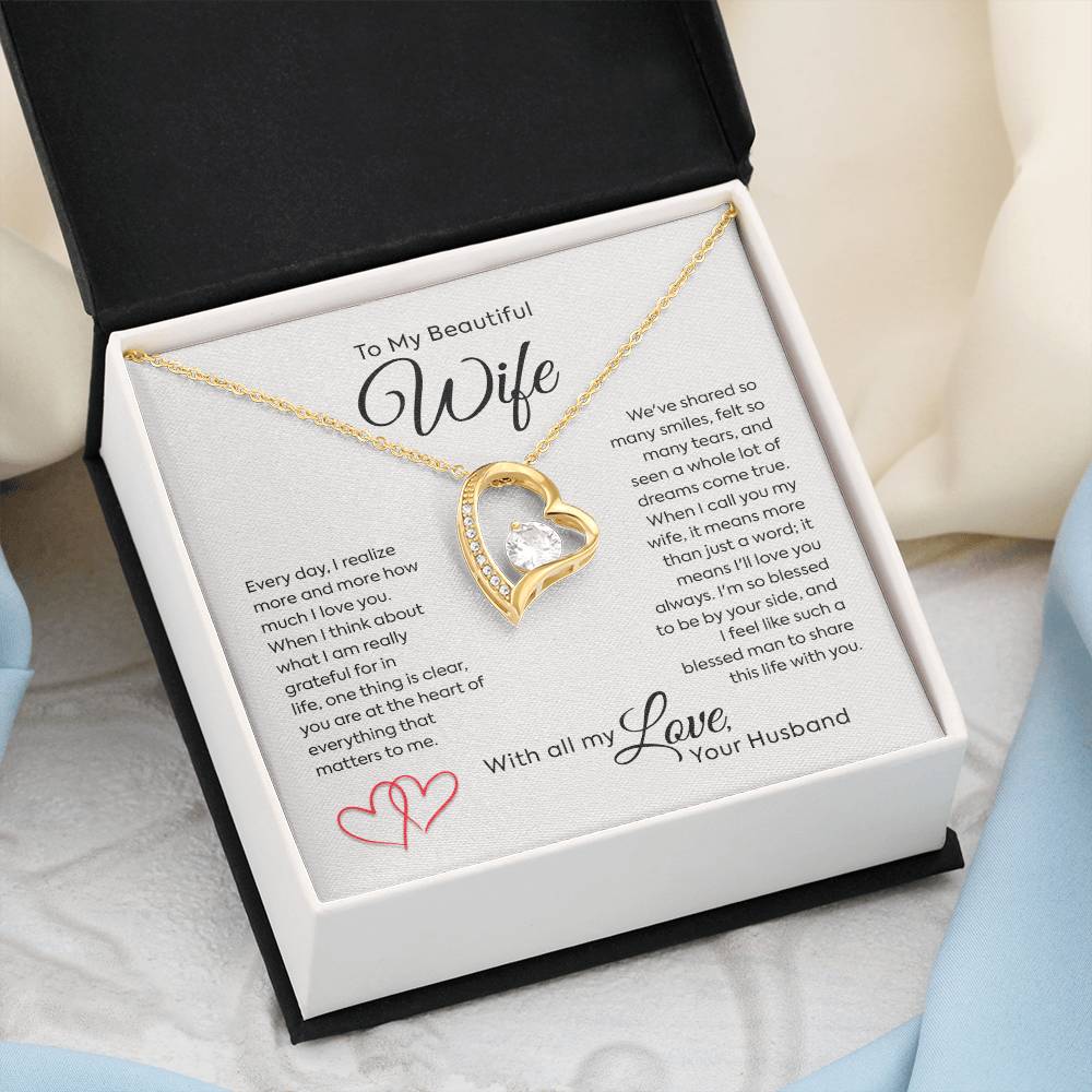 Soulmate Necklace for Women with Message Card & LED Box - Ideal Gift for Wife, Girlfriend on Special Occasions