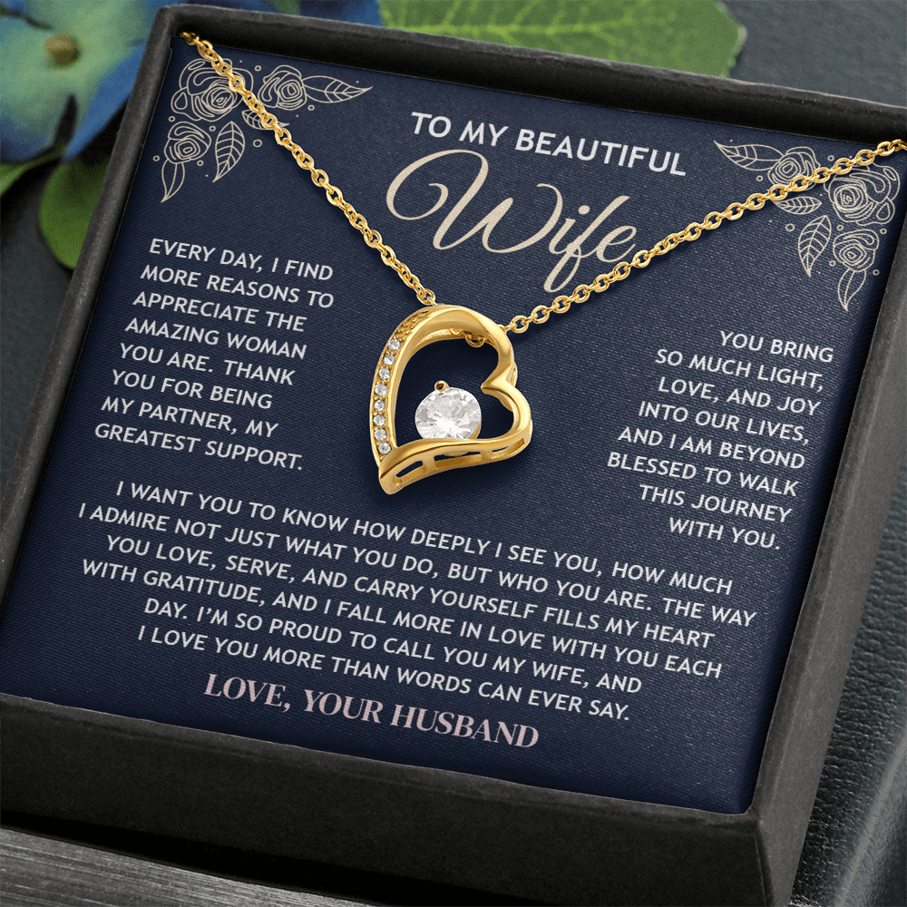 To My Dearest Wife –  My World Shines Brighter Because You're in It