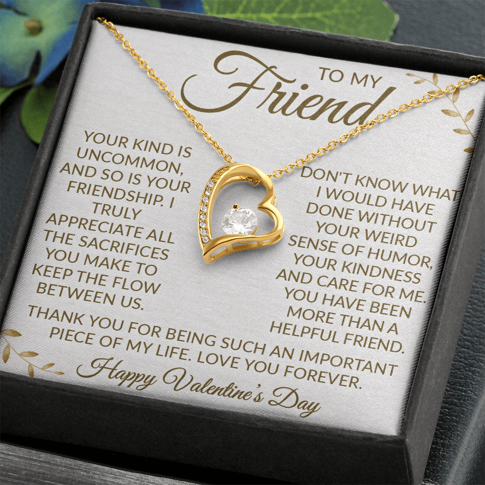 Forever Love Necklace – A Special Valentine's Day Gift for a Cherished Friend