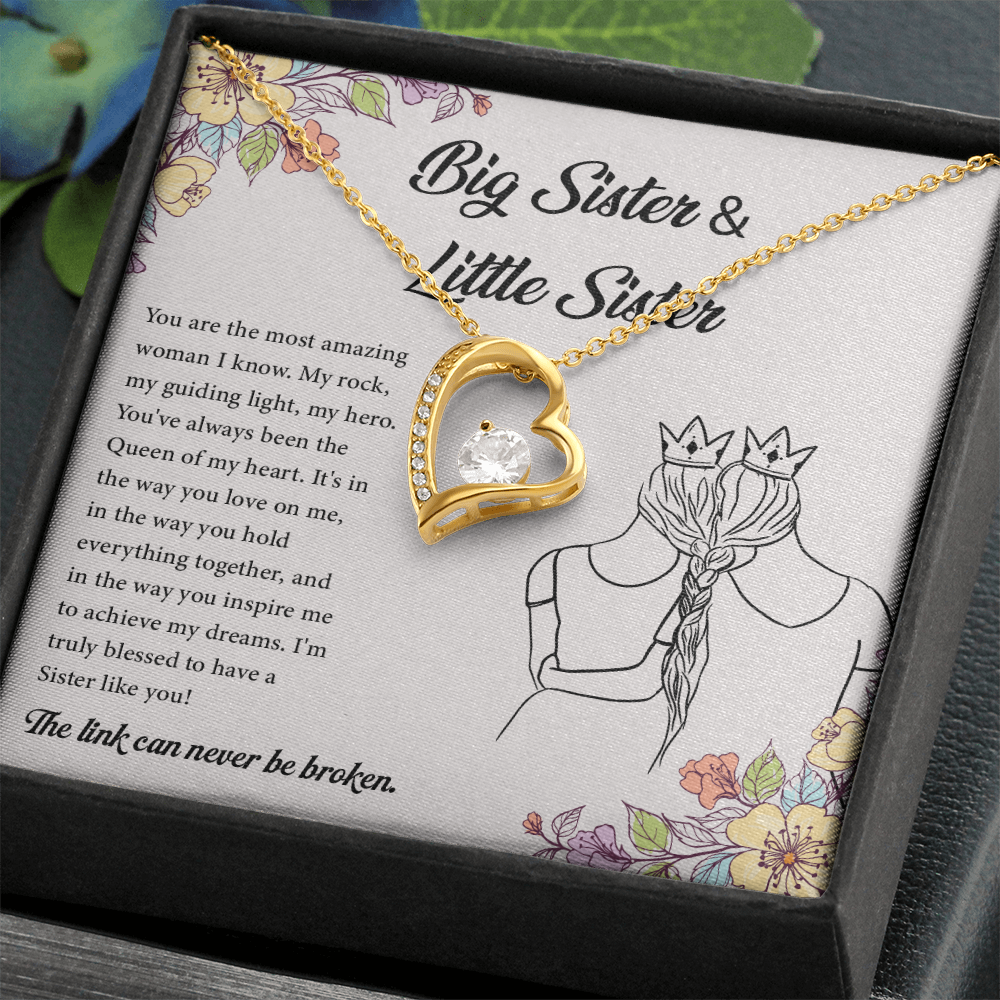 Big Sister and Little Sisters - The Bond Can Never Be Broken - Necklace