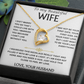 To My Wife Necklace From Husband With Heartfelt Message