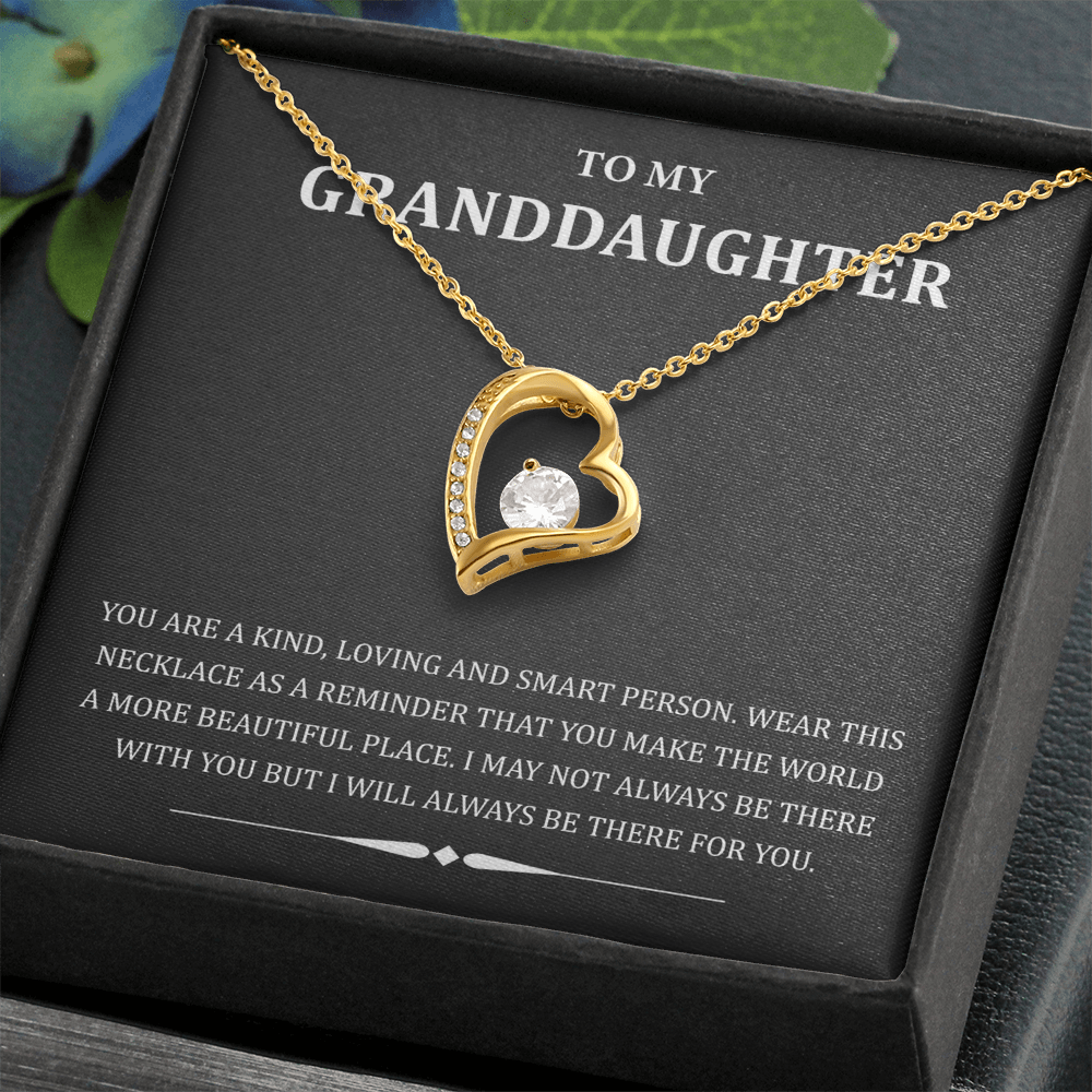 Granddaughter Necklace Gift From Grandma Grandmother Grandpa