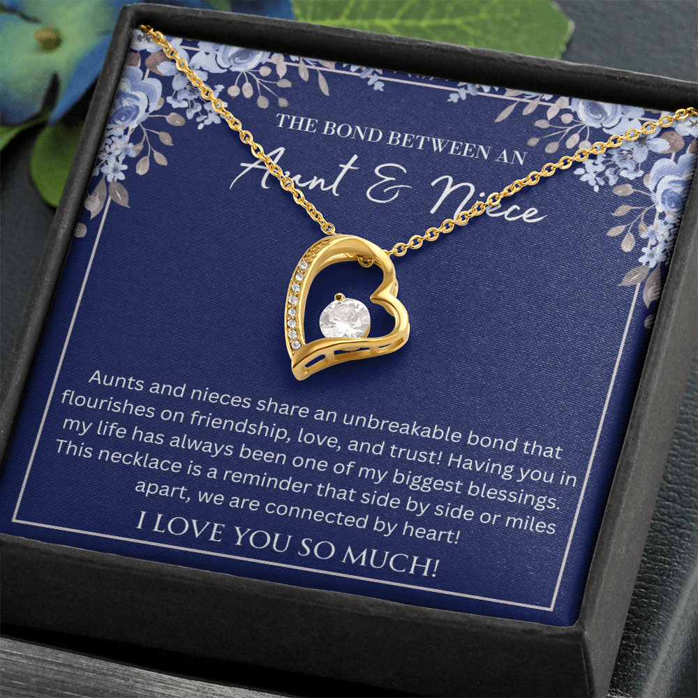 Niece Gifts From Auntie - Aunt Gifts From Niece - Aunt Niece Necklace