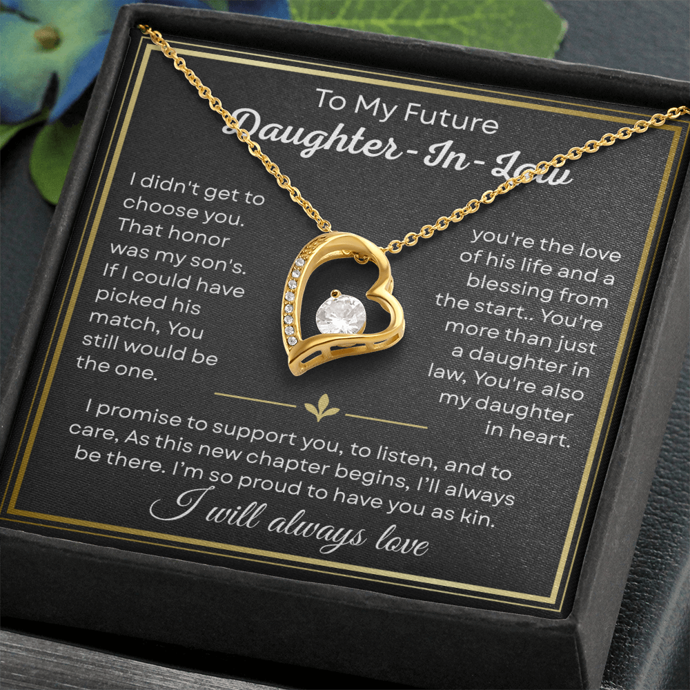 Future Daughter in Law Gifts, Wedding Present From Mother in Law to Bride or Son's Fiancee