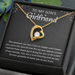 Son's Girlfriend Jewelry Gift From Mom, Dad  With Message Card and Box