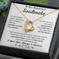 To My Soulmate Necklace for Women, Valentine's Gifts for Her