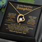 Daughter Necklace - Whenever You Feel Overwhelmed, Remember Whose Daughter You Are!