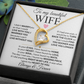 Necklace for Wife With Heartfelt Message Card, Valentines Day Gifts