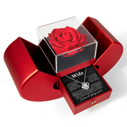To My Wife – You Are My Happiness, My Strength – Necklace Gift for Her