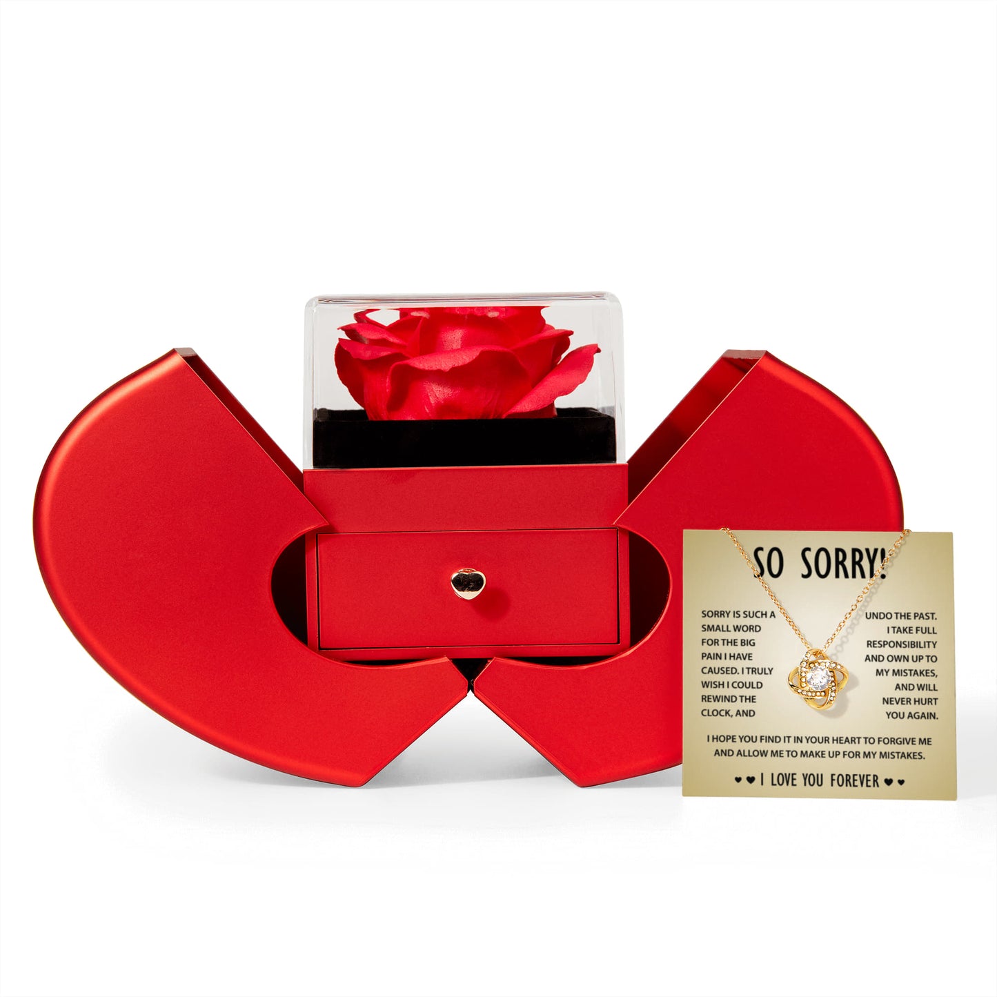 I'm Sorry Necklace Gift for Her- Apology to Girlfriend, Wife