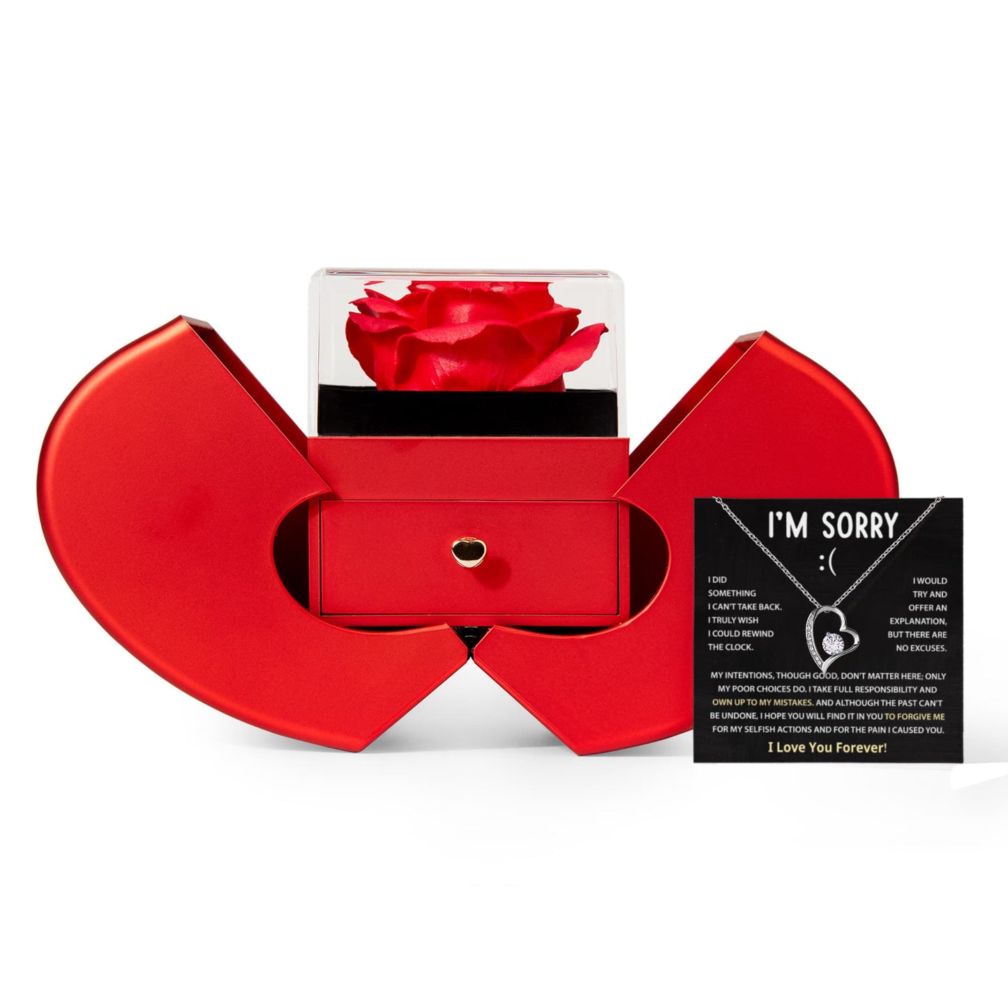 Sorry for Hurting You - Forgiveness, Apology Necklace for Her