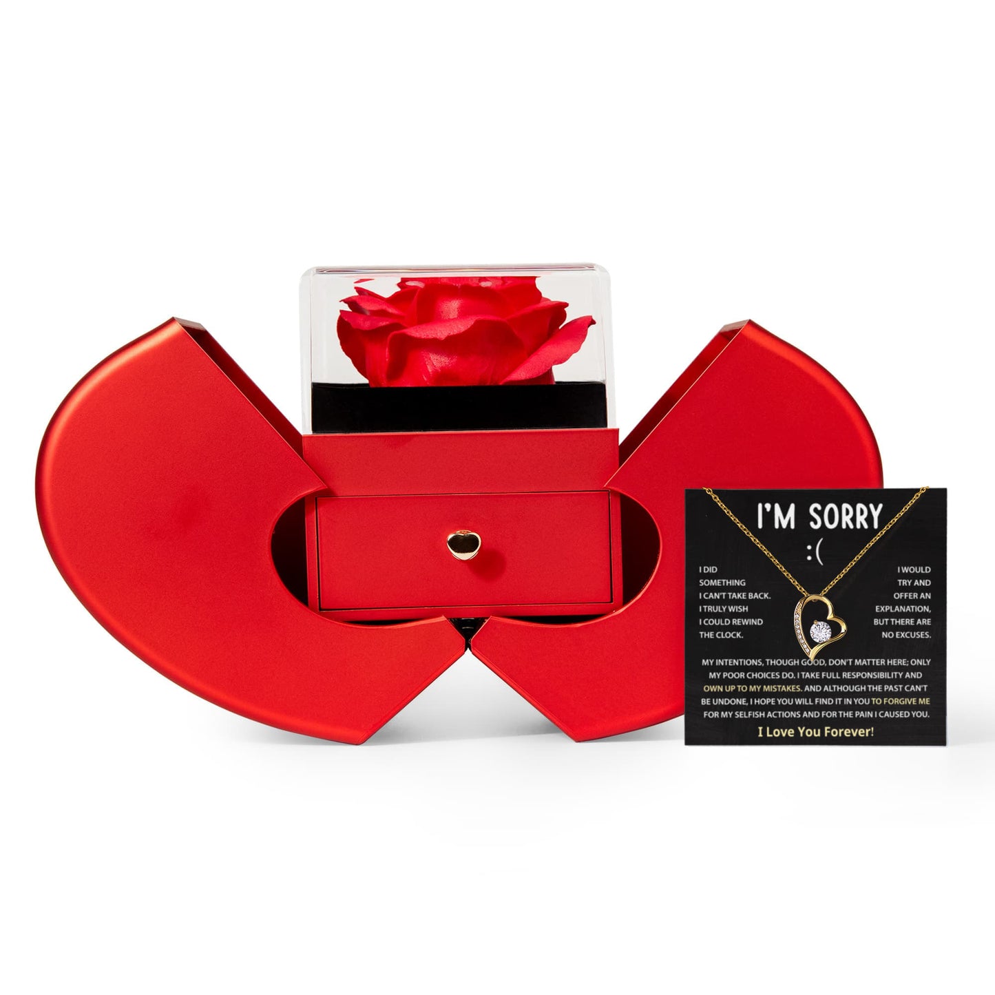 Sorry for Hurting You - Forgiveness, Apology Necklace for Her