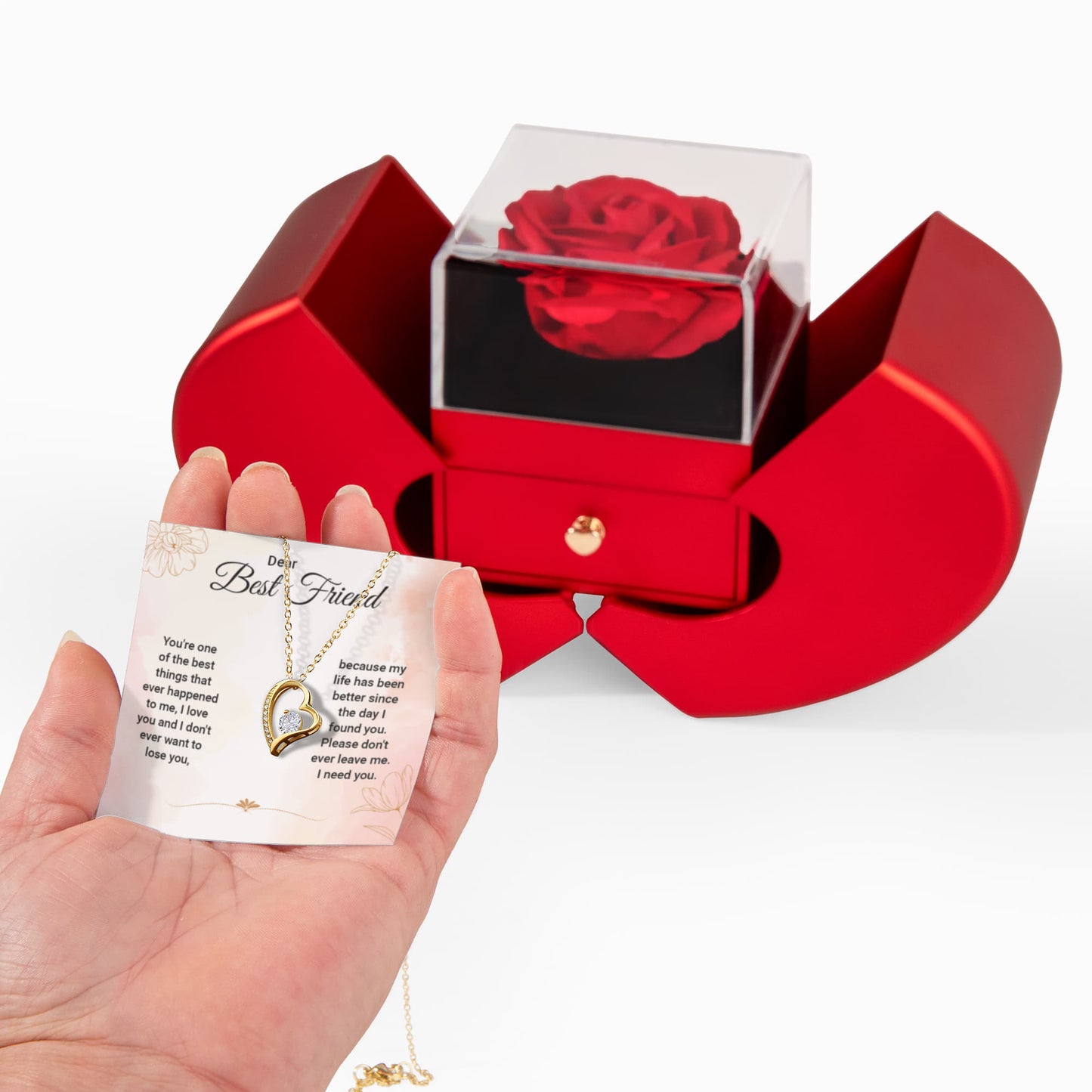 Best Friend Necklace - Unique Jewelry Gift for BFFs, Sisters