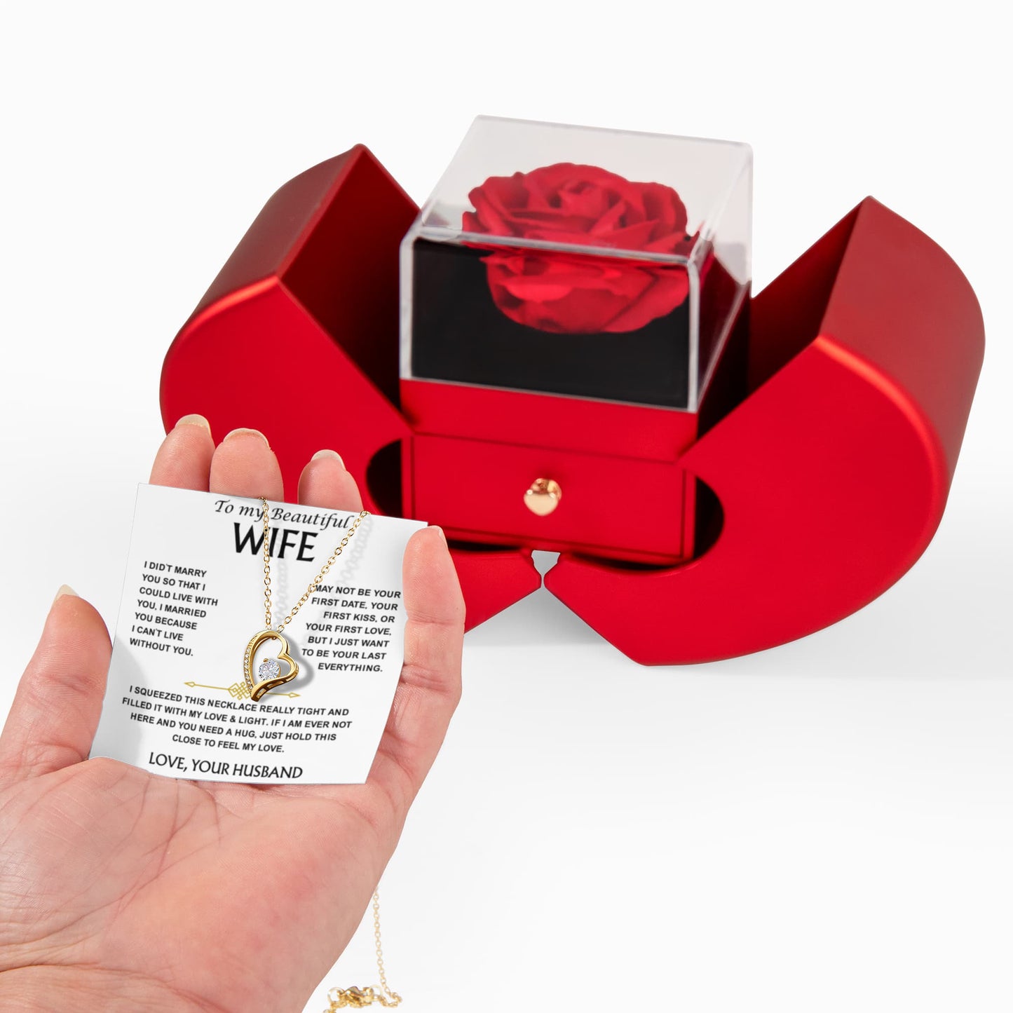 Jewelry for My Wife -  Gift for Her Romantic Valentine's Day Gift