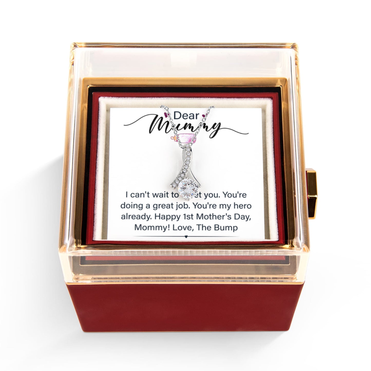 To an Amazing Mamma To Be - You Are Going To Be an Amazing Mother - Alluring Beauty Necklace