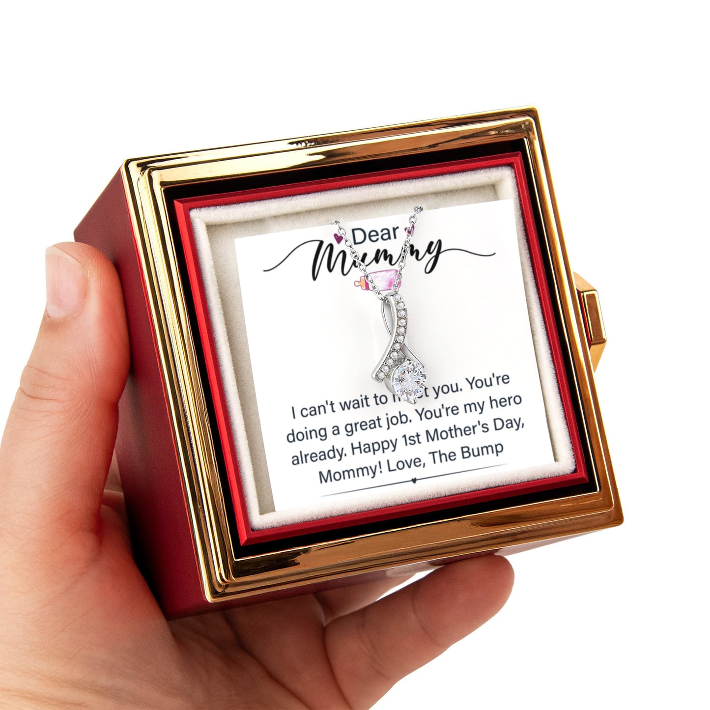 To an Amazing Mamma To Be - You Are Going To Be an Amazing Mother - Alluring Beauty Necklace