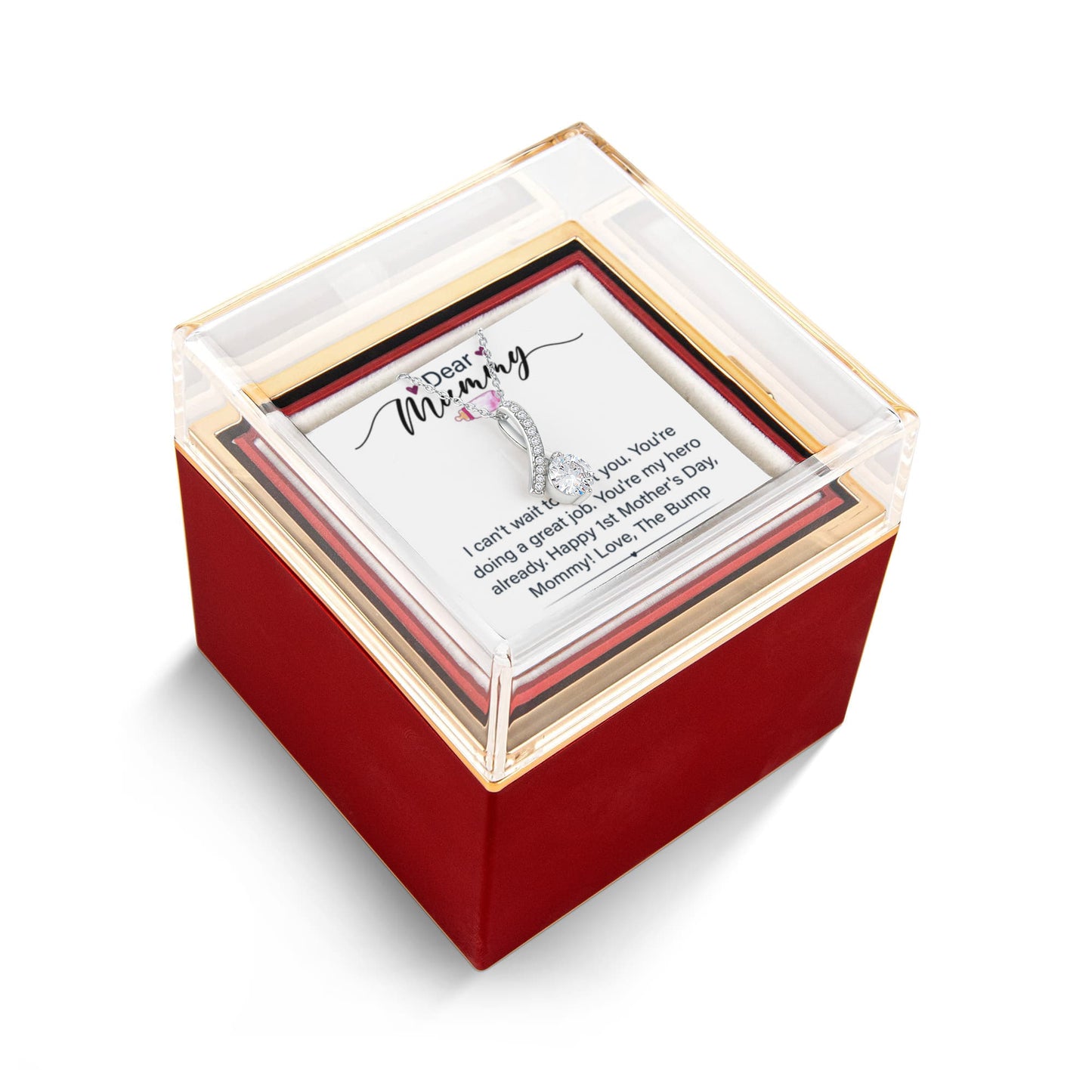 To an Amazing Mamma To Be - You Are Going To Be an Amazing Mother - Alluring Beauty Necklace