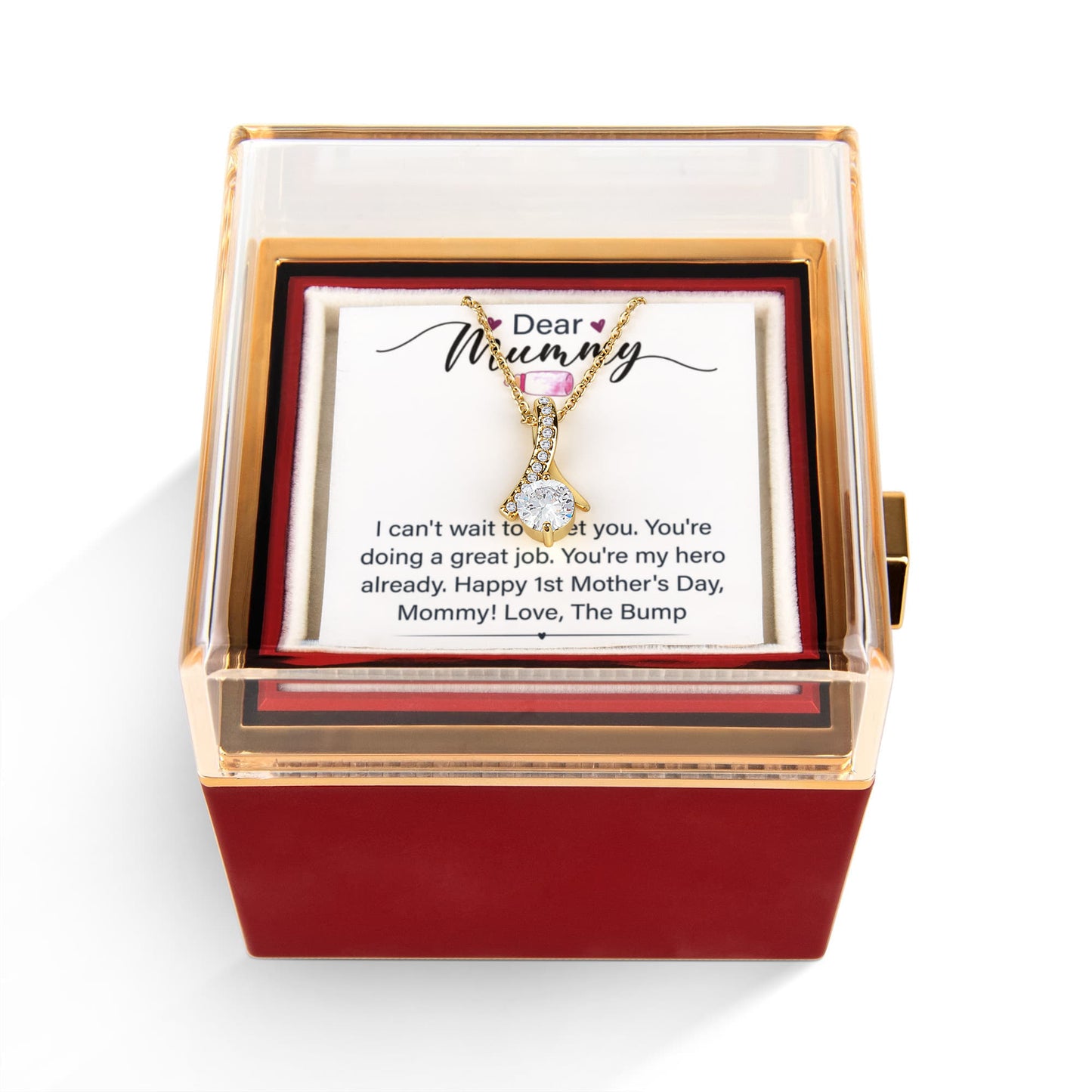 To an Amazing Mamma To Be - You Are Going To Be an Amazing Mother - Alluring Beauty Necklace