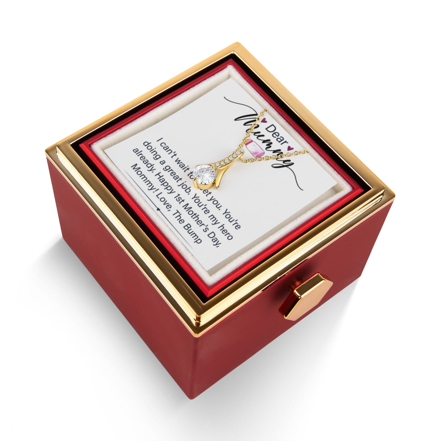 To an Amazing Mamma To Be - You Are Going To Be an Amazing Mother - Alluring Beauty Necklace