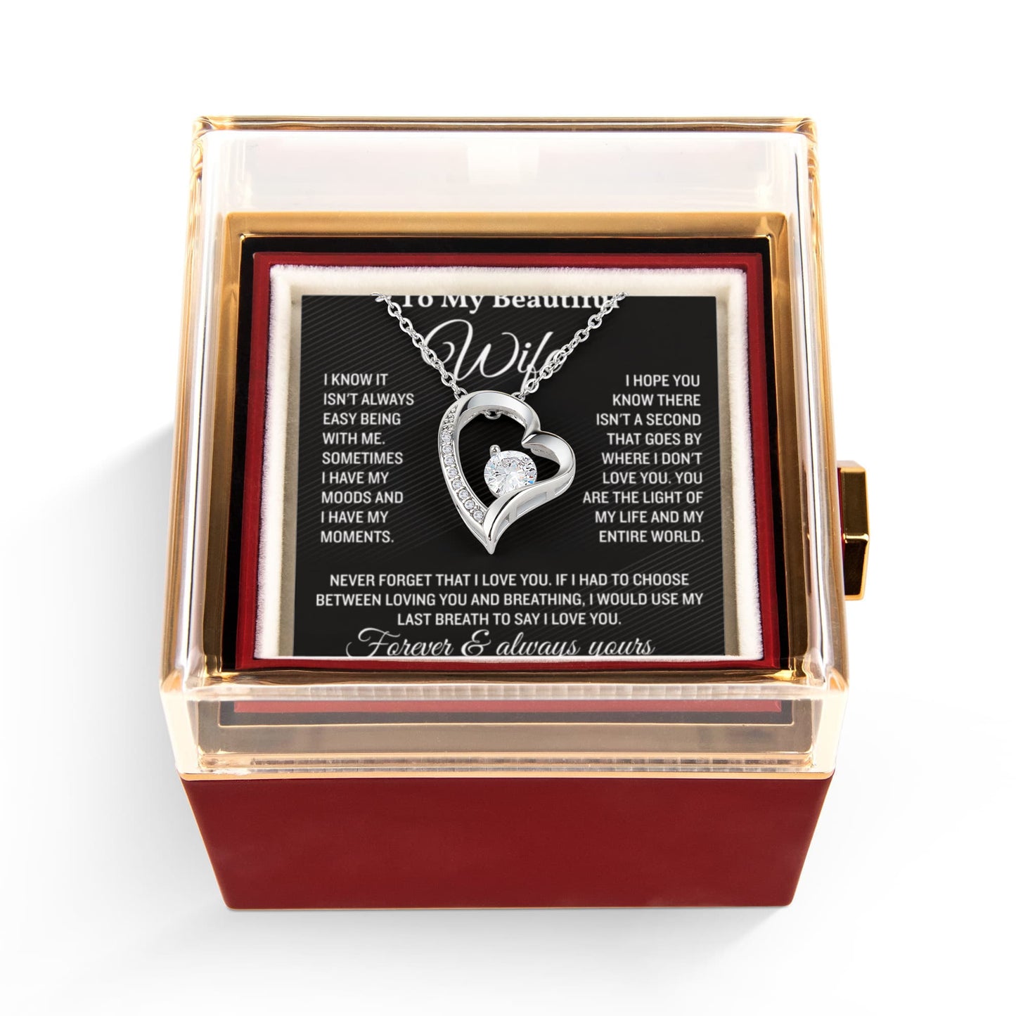 Soulmate Necklace for Women, Romantic Jewelry Gift for Her on Valentine's Day
