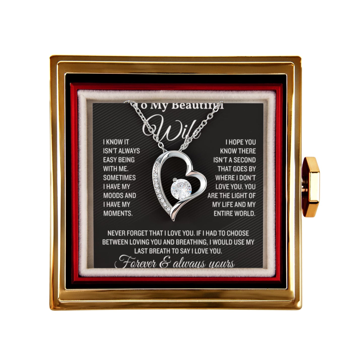 Soulmate Necklace for Women, Romantic Jewelry Gift for Her on Valentine's Day