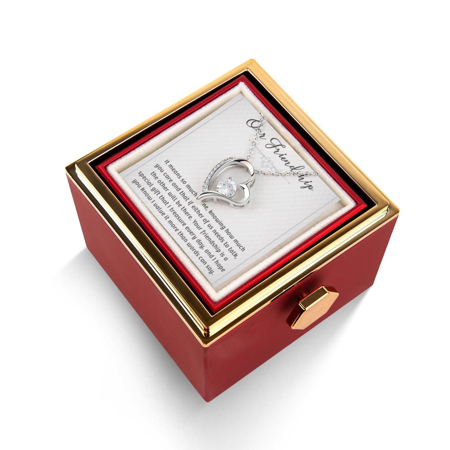 Best Friend Necklace for Long Distance, Birthday Gift Jewelry, Christmas Jewelry