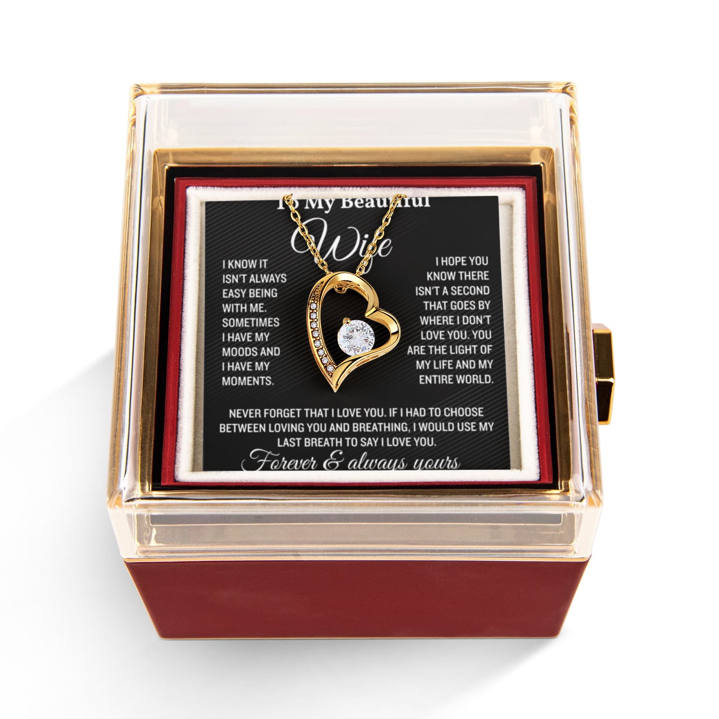 Soulmate Necklace for Women, Romantic Jewelry Gift for Her on Valentine's Day