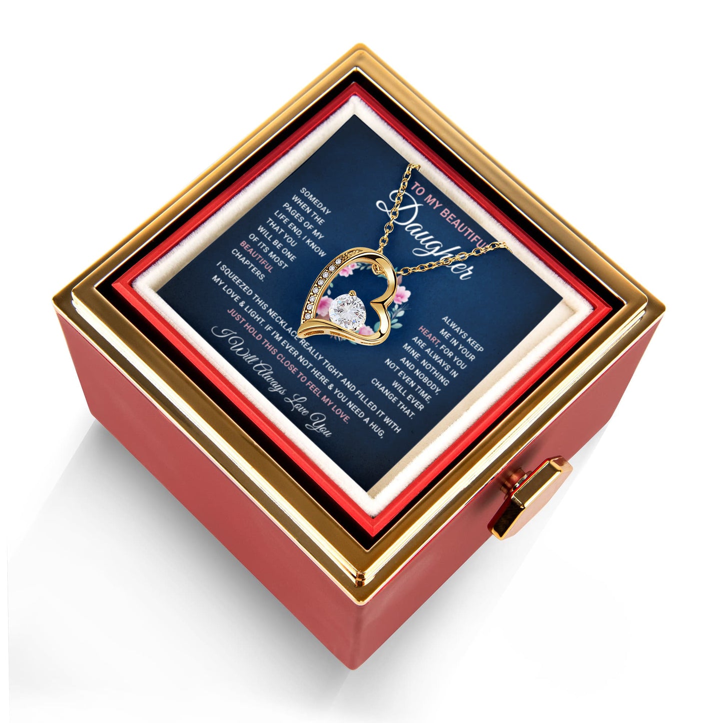 Daughter Gift From Mom, Mother Daughter Necklace