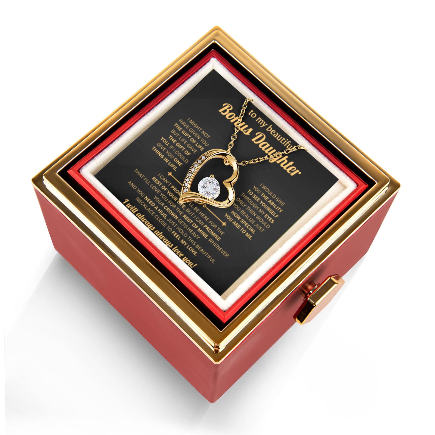 Bonus Daughter Gift - You're Not Just a Daughter, You're a Force of Nature - Necklace