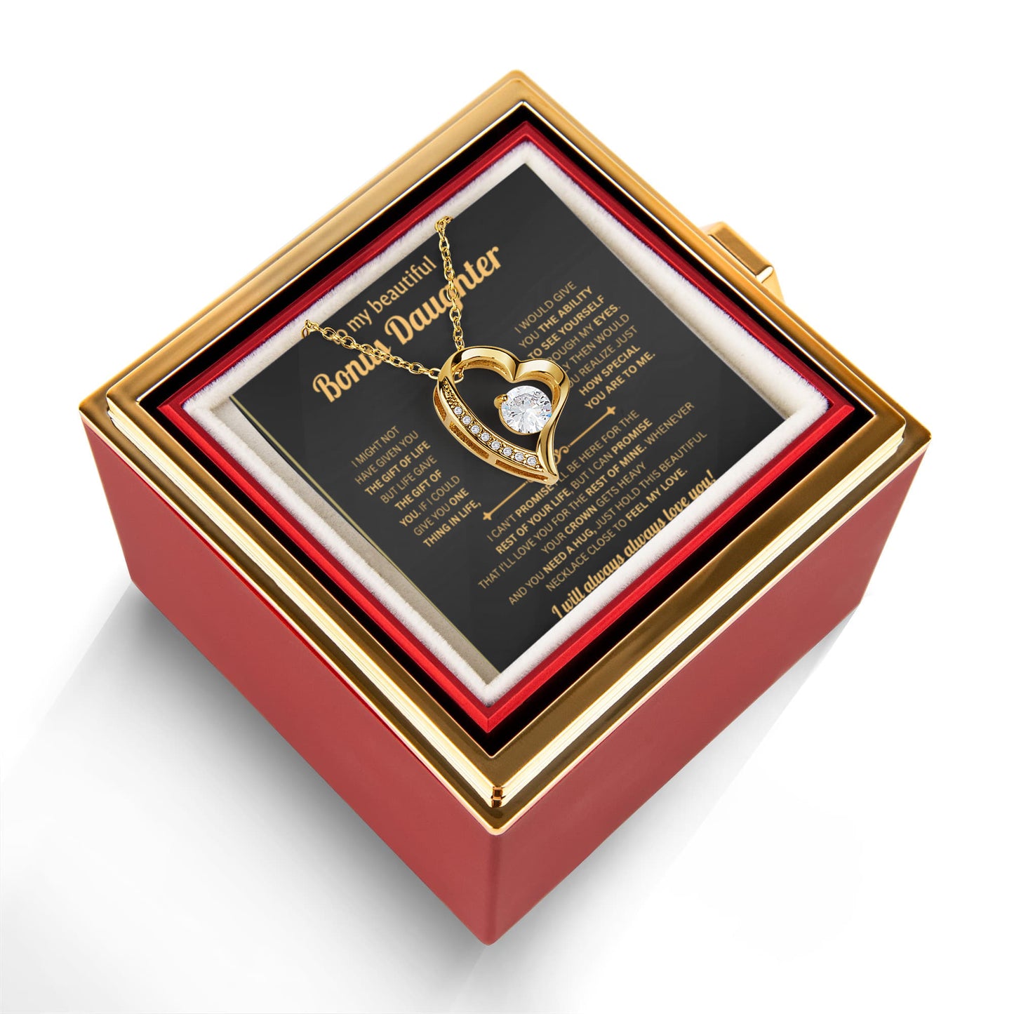 Bonus Daughter Gift - You're Not Just a Daughter, You're a Force of Nature - Necklace