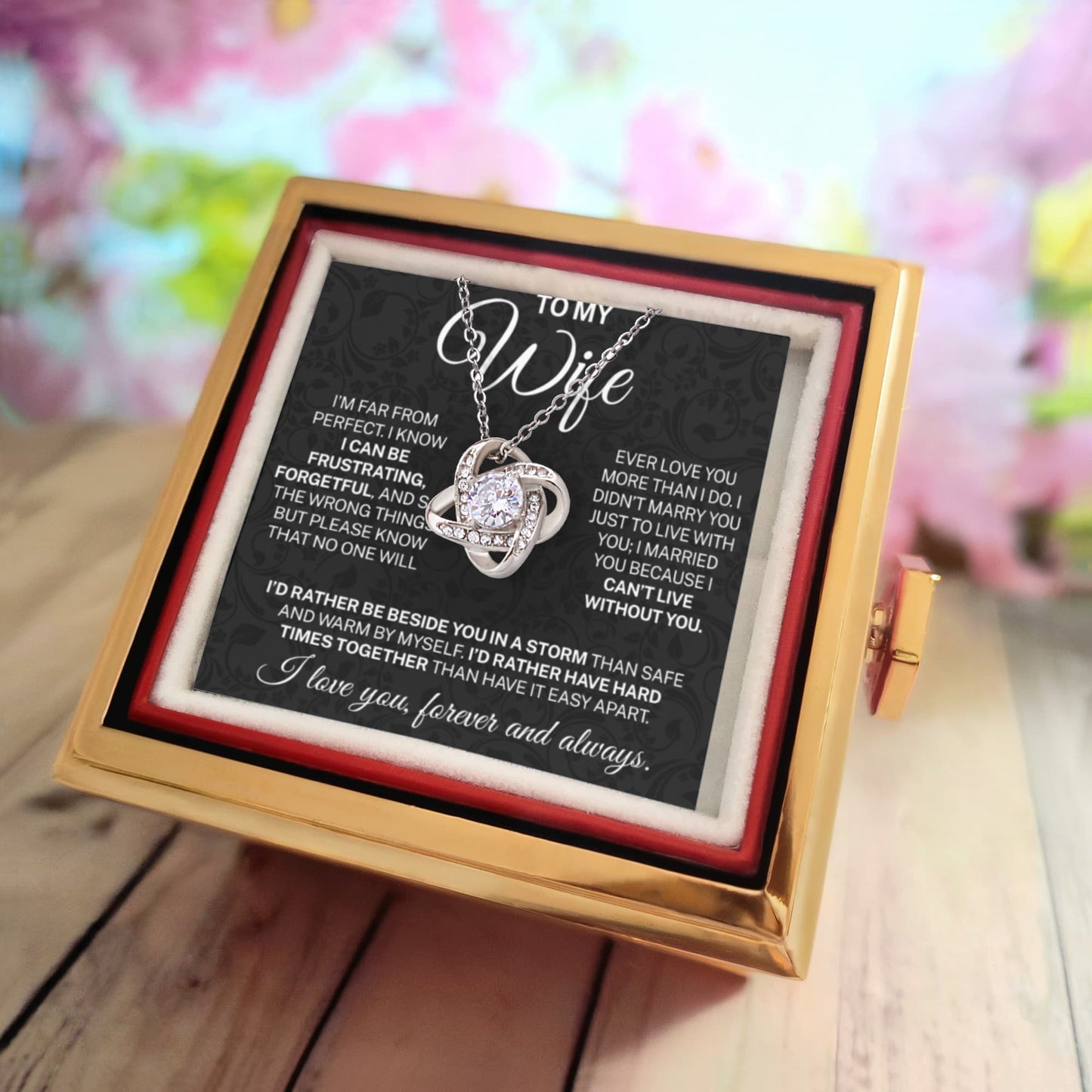 Jewelry for My Wife, the Best Gifts for Wife, Necklace Gifts for Soulmate