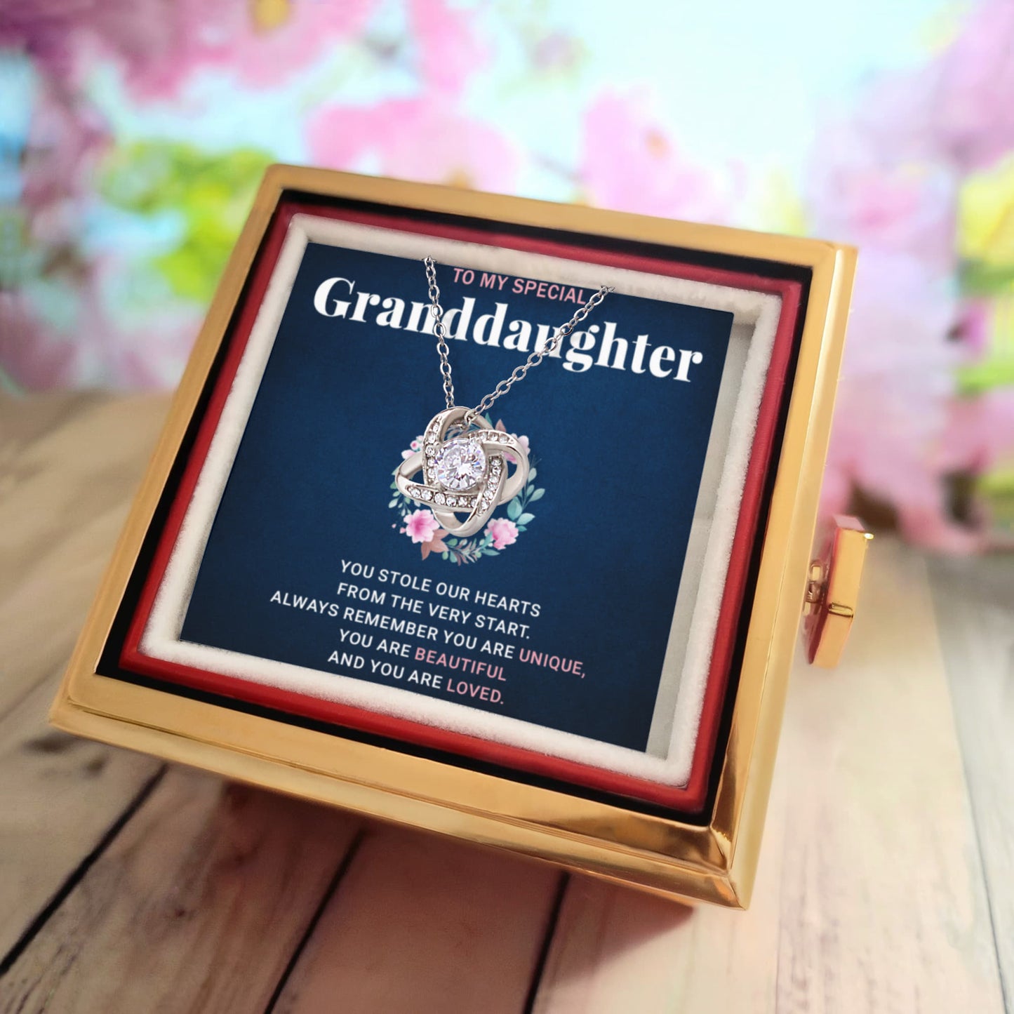 To My Lovely Granddaughter - Remember to Be Awesome - Granddaughter Gifts From Grandma