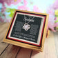 To My Soulmate Necklace, Gifts for Soulmate Romantic, Wife Valentine's Gift Ideas Necklace