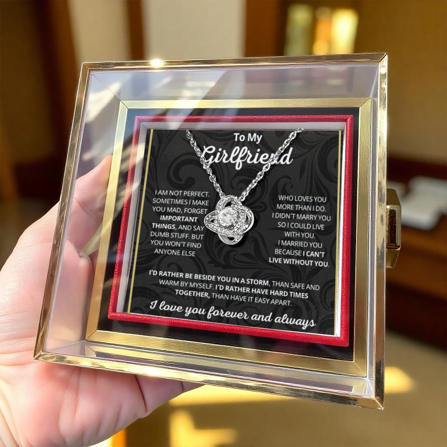 Necklaces for Women - Gifts for Girlfriend, Valentines Day Gifts for Her