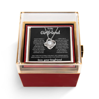 Girlfriend Gifts Romantic Love Knot Pendants on Birthday, Valentine's Day