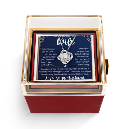 To My Wife Necklace Form Lover Husband for My Sweet Heart