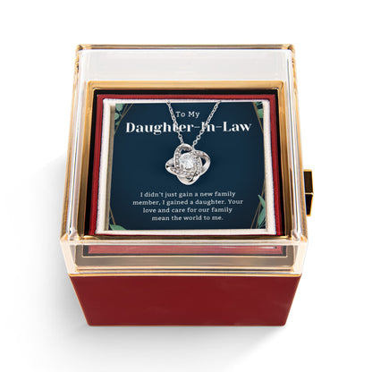 Daughter in Law Gift Necklace From Mother in Law, Bonus Daughters Jewelry for Birthday
