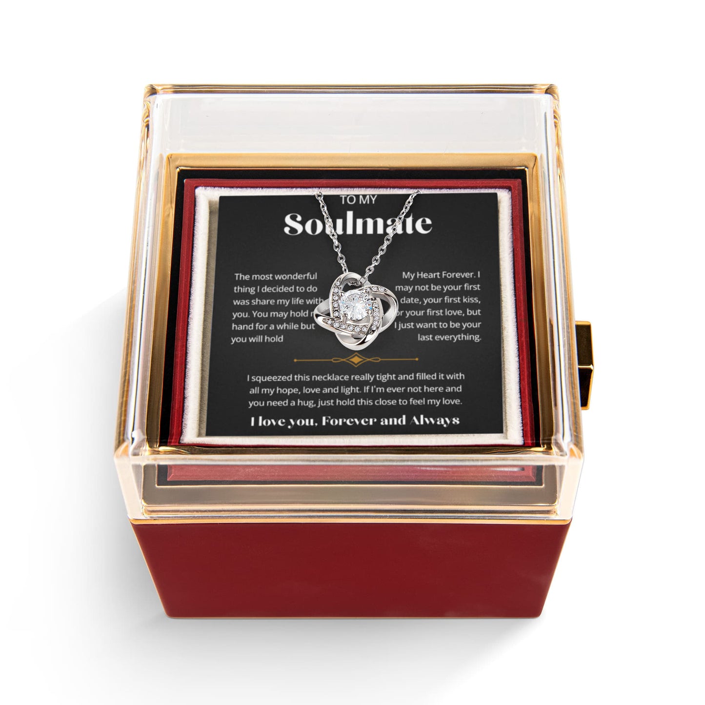 Soulmate Gift for Her, Valentine Gifts for Wife, Girlfriend