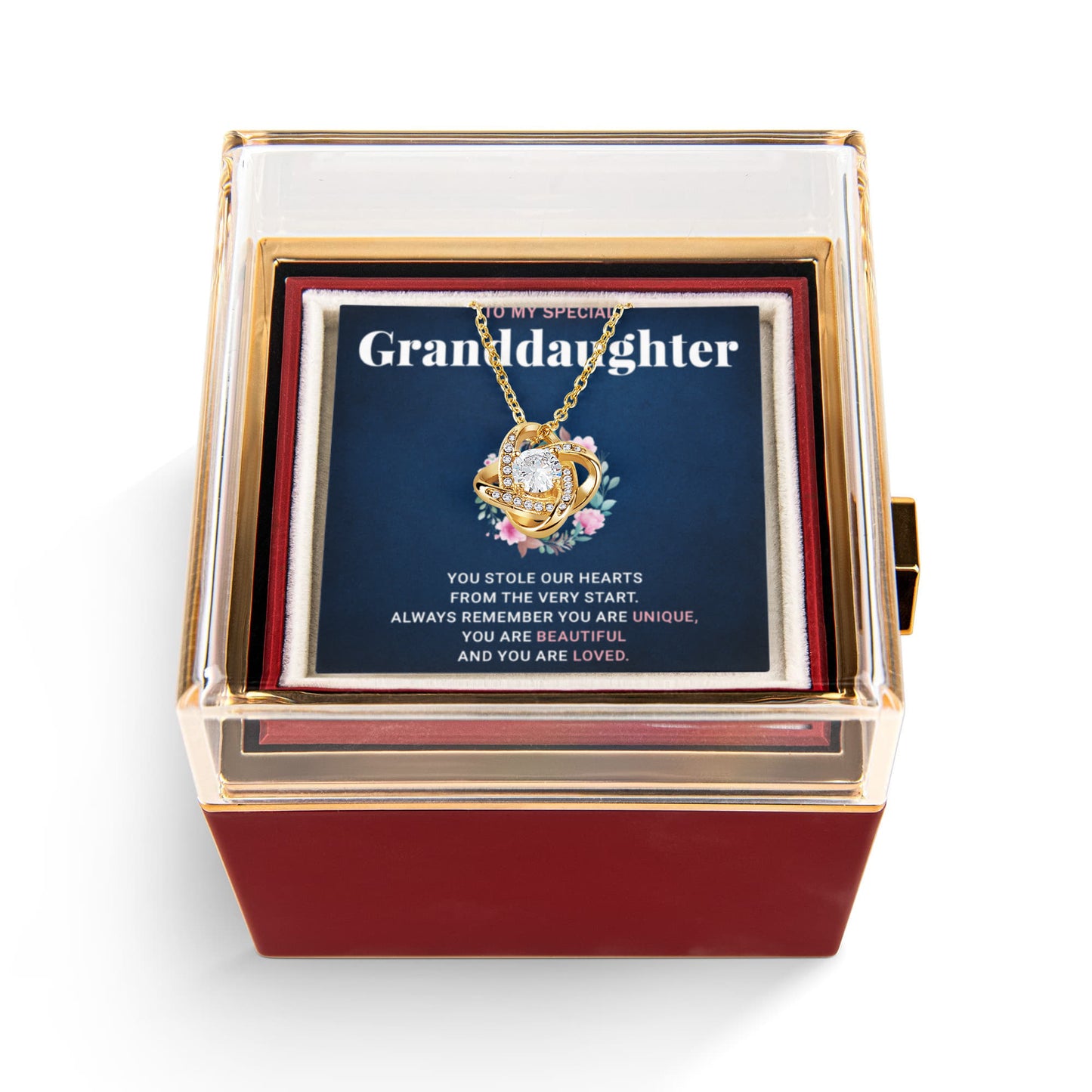 To My Lovely Granddaughter - Remember to Be Awesome - Granddaughter Gifts From Grandma