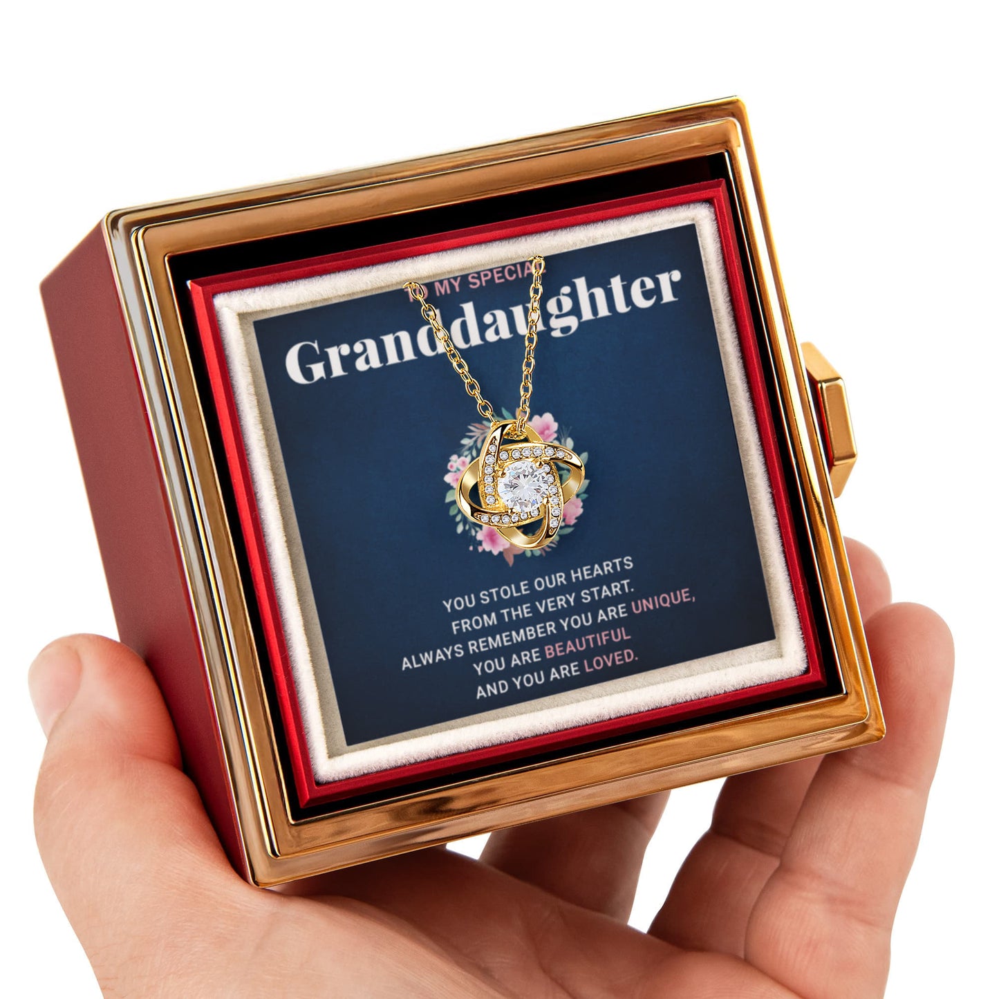 To My Lovely Granddaughter - Remember to Be Awesome - Granddaughter Gifts From Grandma