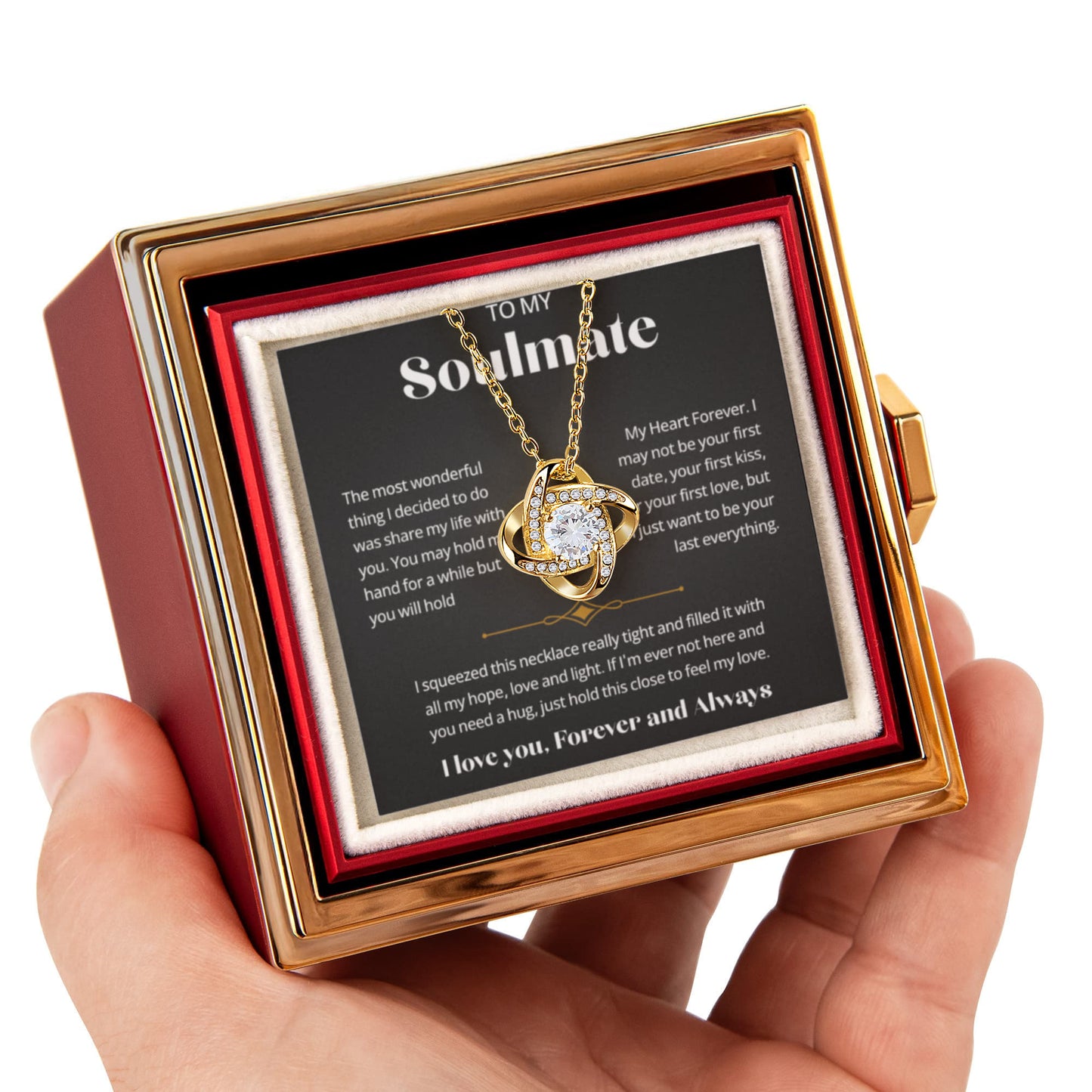 Soulmate Gift for Her, Valentine Gifts for Wife, Girlfriend