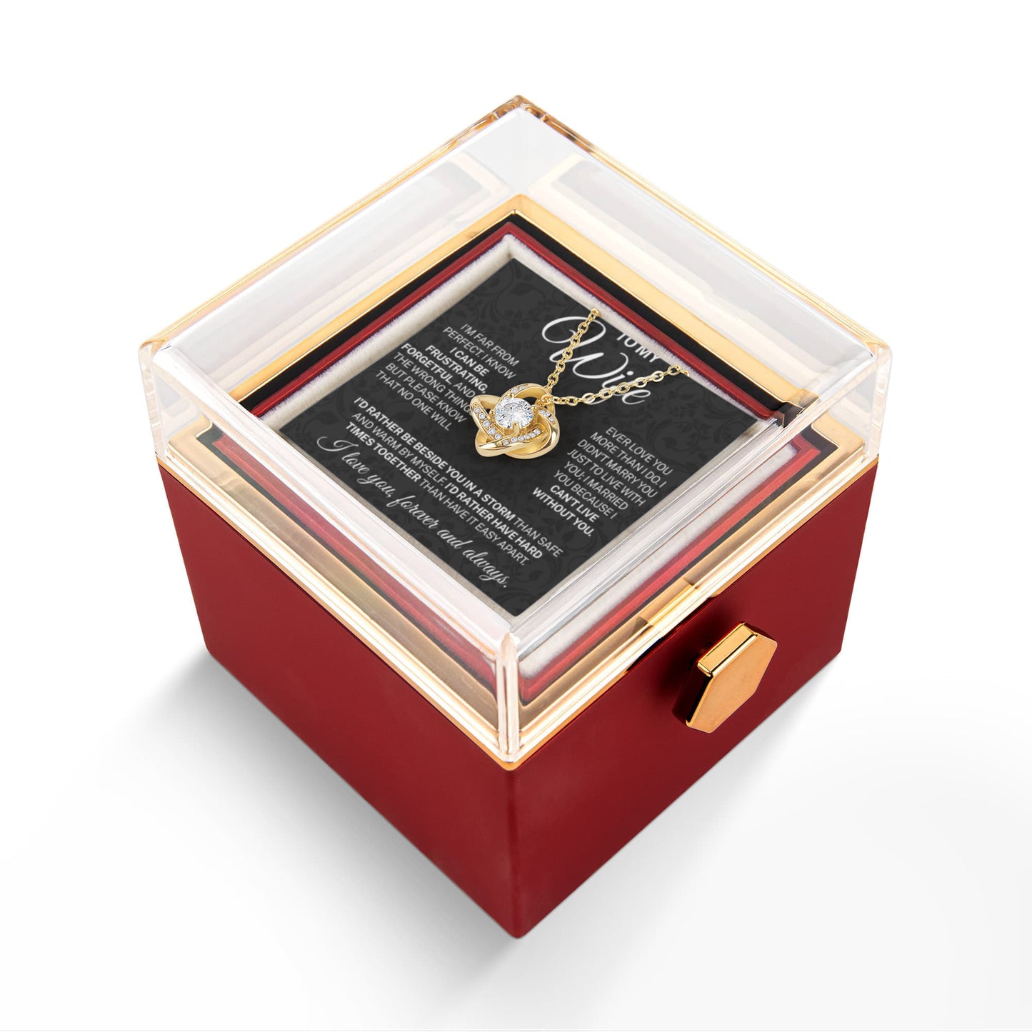 Jewelry for My Wife, the Best Gifts for Wife, Necklace Gifts for Soulmate