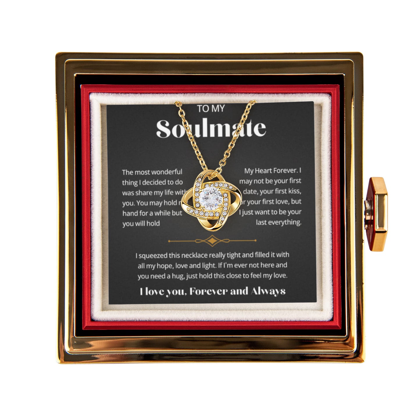 Soulmate Gift for Her, Valentine Gifts for Wife, Girlfriend