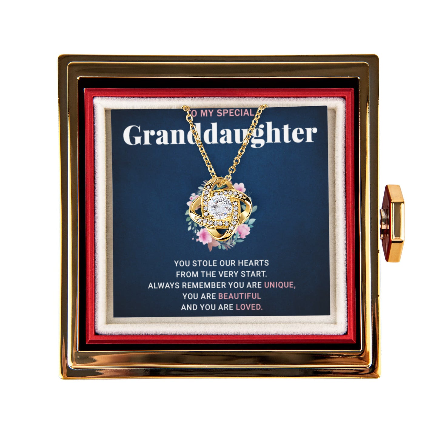 To My Lovely Granddaughter - Remember to Be Awesome - Granddaughter Gifts From Grandma