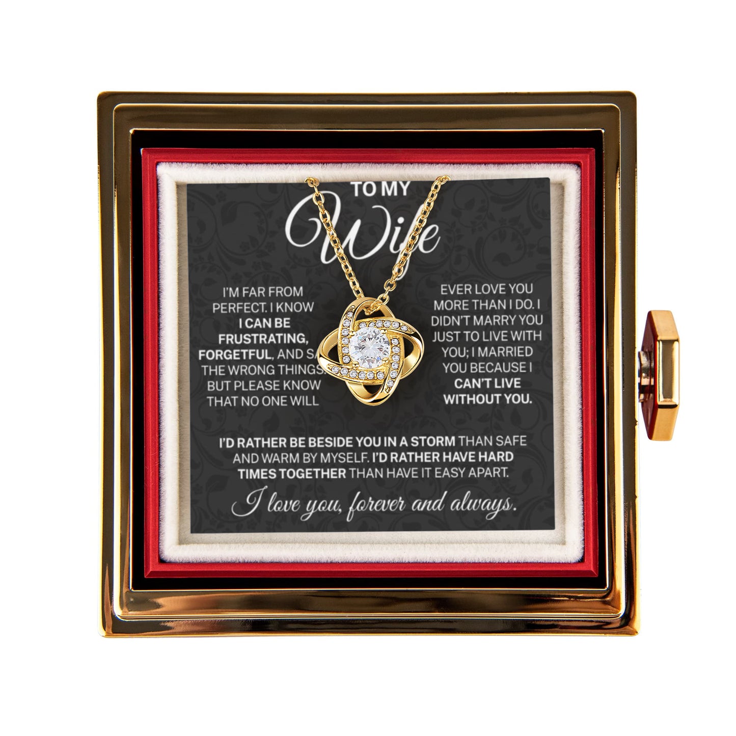 Jewelry for My Wife, the Best Gifts for Wife, Necklace Gifts for Soulmate