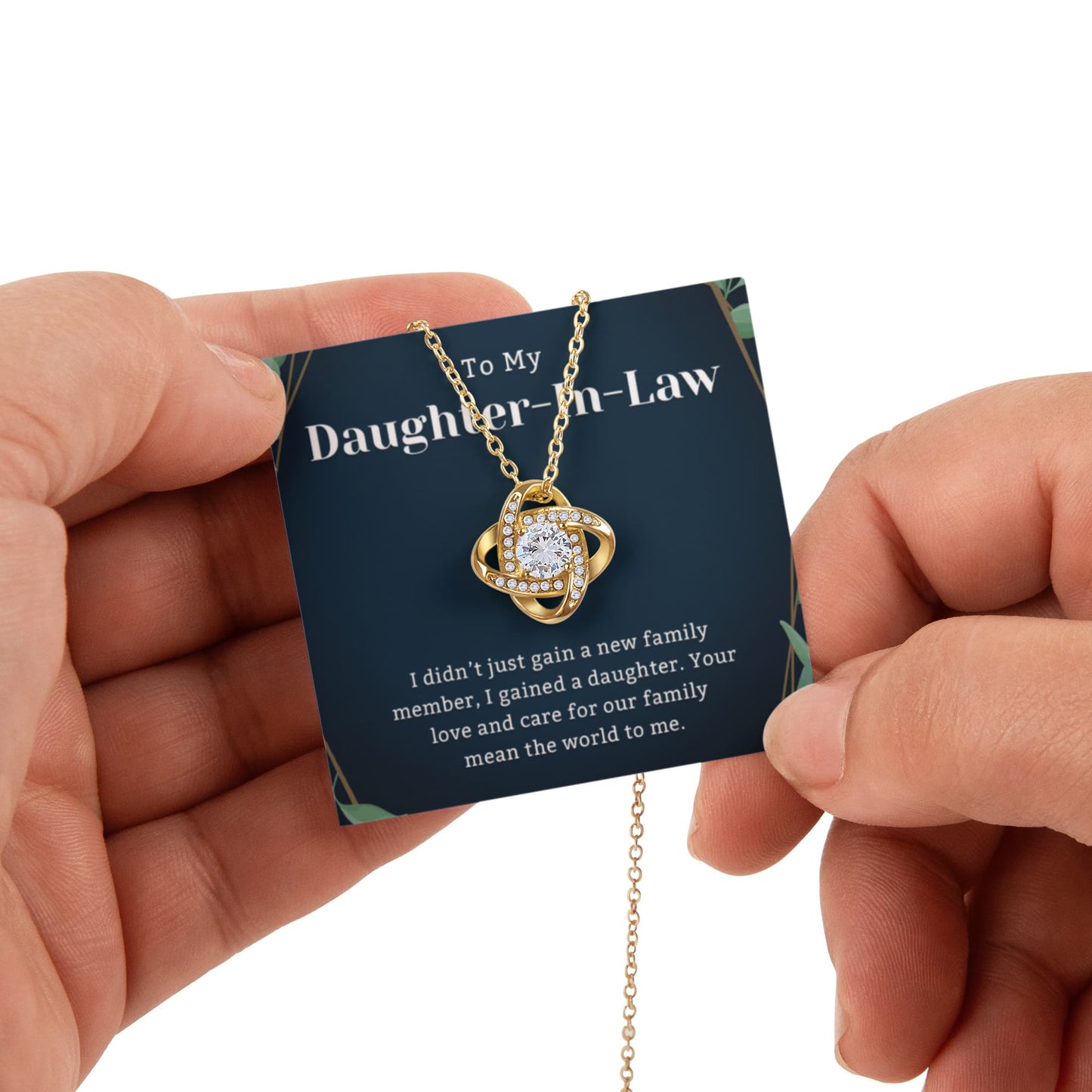 Daughter in Law Gift Necklace From Mother in Law, Bonus Daughters Jewelry for Birthday